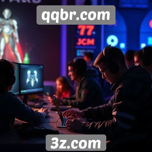 A comunidade gamer no qqbr.com e suas interações