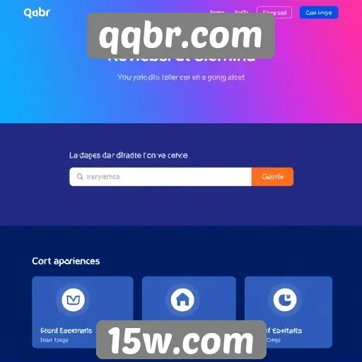 navegação intuitiva no site qqbr.com